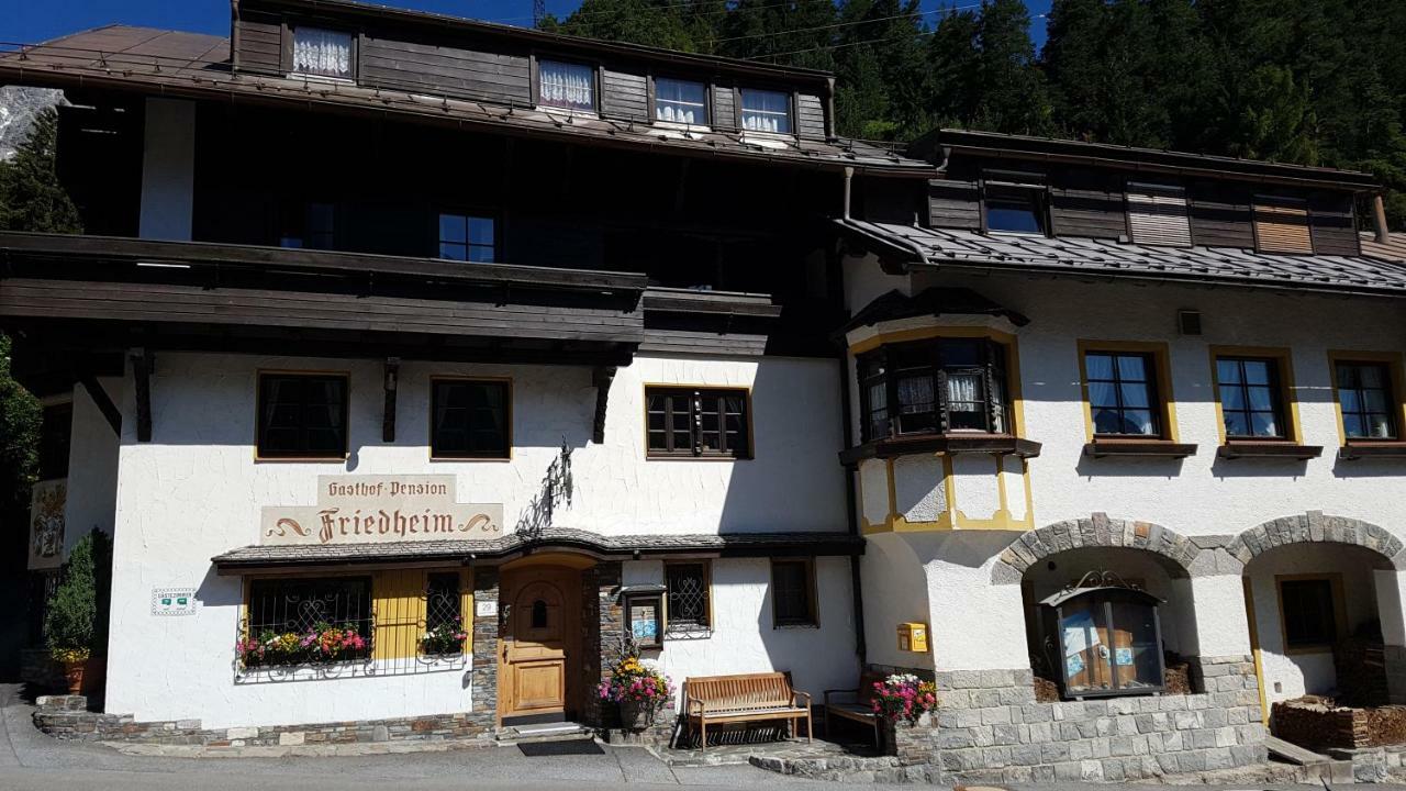 Hotel Garni Friedheim Sankt Anton am Arlberg Dış mekan fotoğraf